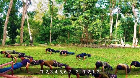 BATCH TALAS PERFORM ARMY DOZEN PROPER EXERCISE .